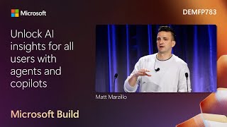 Unlock AI insights for all users with agents and copilots | DEMFP783