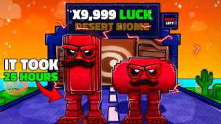 I Unlocked New DESERT BIOME on Plants vs Brainrots