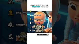 Ranking Boss Baby Moments 😭