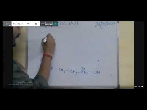 Mass Spectrometry Lecture-3 (Fragmentation of Alcohols)