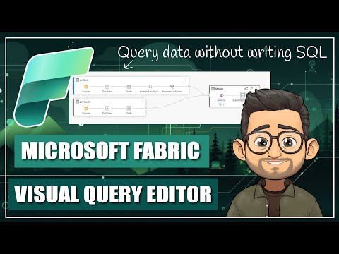 Effortless Querying with the Visual Query Editor (Microsoft Fabric Data Warehouse)