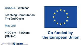CS4All Webinar: Teaching Computation – The 2nd Cycle