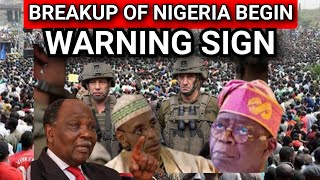 BREAK UP OF NIGERIA BEGAN, W@RN̈ĪN̈G SIGN AS TRUMPS DELEGATE ARRIVES FOR CORDINATION 