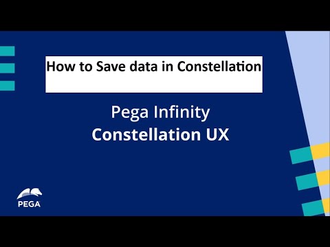 Save data in Pega 24.2 - Constellation