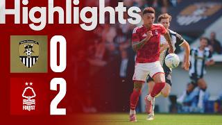 Oliver Glasner's First Forest Win! 👊 | Notts County 0-2 Nottingham Forest | Pre-season 26/27
