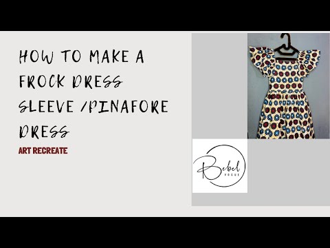 Sew CUTE Pinafore Dress❗️Easy Tutorial for Beginners(Frock Too!). #PinaforeDressHacks#DIYFrockDesign