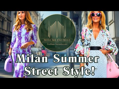 Summer 2025 Milan Street Style 🇮🇹: Italian Casual Fashion Trends Ideas