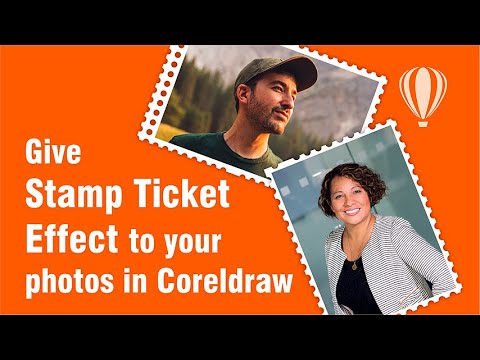 Corel x7 | Stamp Ticket Effect in Coreldraw | Corel draw designs | GRAPHICSLANCE