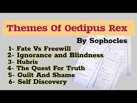 Themes of Oedipus Rex | Oedipus Rex by Sophocles Themes