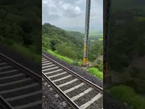 Igatpuri views.. Godan Express Slow Moved. #igatpuri #kasaraghat