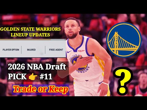 Golden State Warriors Updates | GSW Lineup | Trade | Steph Curry | Unstricted Free Agent 