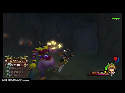 Beat KH2 on level 1 they said. It'll be fun they said