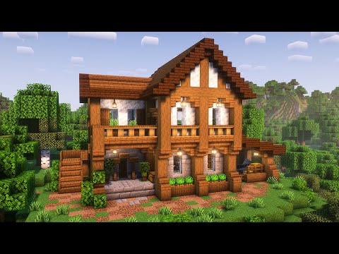 Minecraft Survival Starter House Tutorial