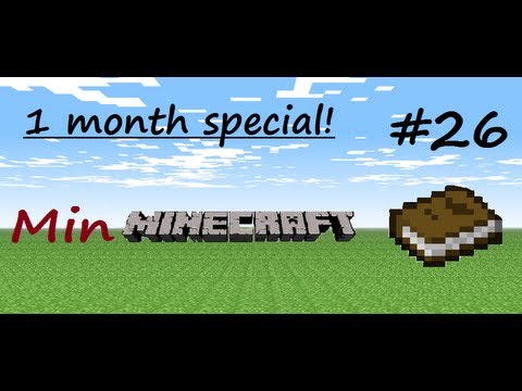 "Min Minecraft dagbok" Del26 En månads Jubileum! med JG.