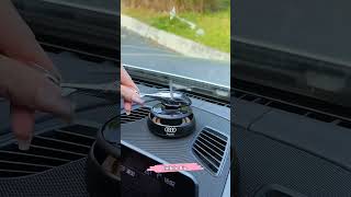 Solar-powered air freshener, stylish car accessory, automatic fragrance diffuser, #shorts