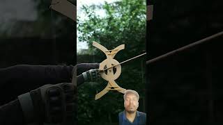 Salim Zone Bamboo Archer 🎯 | Creative Slingshot Tricks! | Desi Genius Idea 💡 #shorts