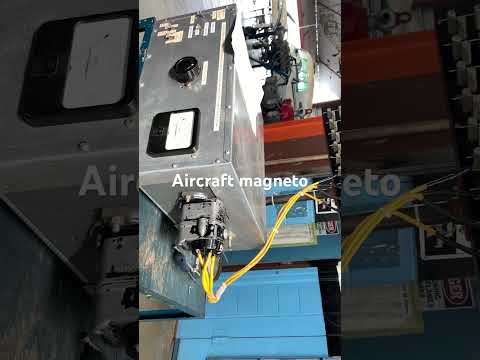Testing aircraft magnetos