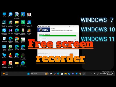 Free screen recorder software Windows,7,10,11, download how to download and install screen recorder?