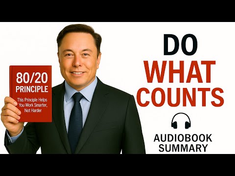How to Be More Productive with the 80/20 Rule (Do Less, Achieve More ) | Full length Audiobook