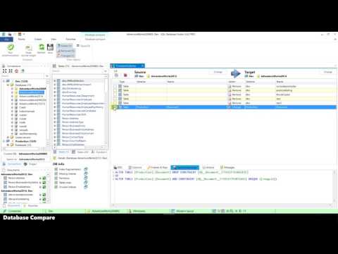 SQL Database Studio - Database compare