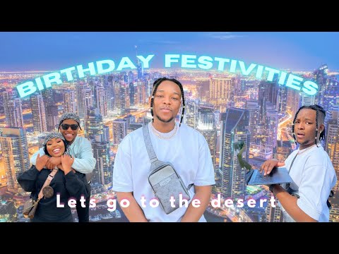 BIRTHDAY VLOG IN DUBAI | SUPERCARS REVEAL?