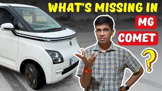 MG Comet EV Issues & Limitations ⚠️#electricvehicletalks #mgcometev #cometev