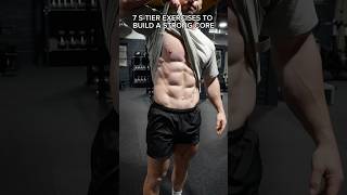 7 S-TIER EXERCISES TO BUILD A STRONG CORE #coreworkout #abworkout