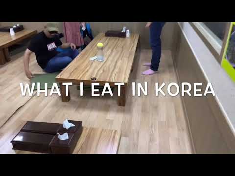 [South Korea Vlog] - What i eat in Korea