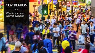 Internet evolution e-commerce to Web 2.0 to co-creation