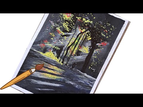 Easy Acrylic Painting | For Beginners | @LuminousX_LX #acrylicpainting #art