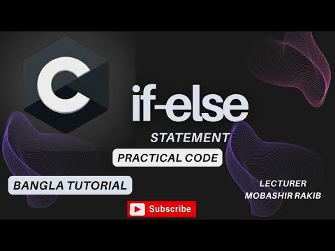 C Programming Tutorial || part--01 🔥if -else Even & Odd Number Check in C  #condition #statement