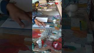 how to print blue flower card | flower lifaf | part 2 #printing #design #asprintingzone #shorts