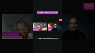 Storytelling for techies on the podcast "Make your innovations work" #techpodcast  #storytelling