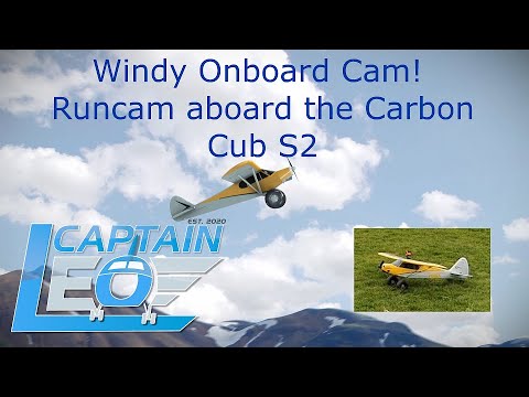 Windy day onbard camera with the Carbon Cub S2