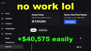 Converting $11,592,856 Robux to REAL LIFE MONEY As a Small Developer (Roblox DevEx)