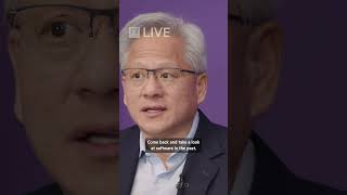 Nvidia boss Jensen Huang on whether we're in an AI bubble | FT #shorts