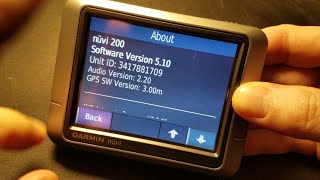 Updating a Garmin nuvi 200 to 2025 maps