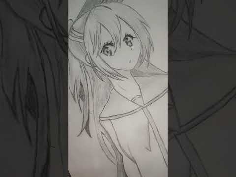 Anime cute girl #Best girl chitoge #Nisekoi # Drawing cute anime girl