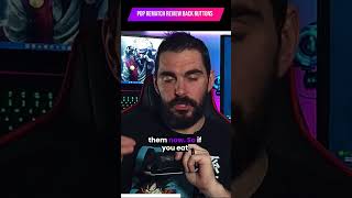 PDP Rematch Review Back Buttons