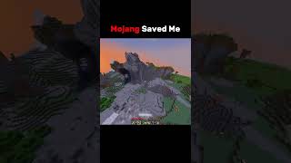 Mojang Trying To Save Me Or Kill Me 🥲 #minecraft