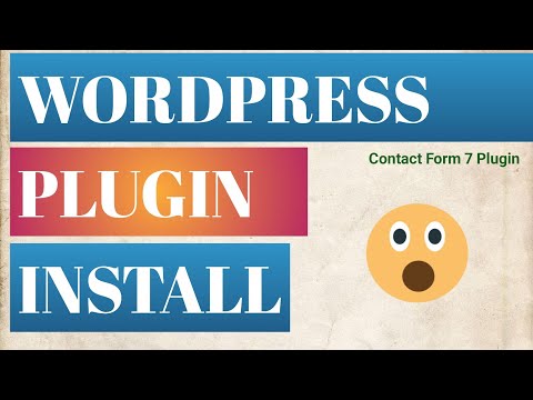 How to Install Plugin in WordPress | Contact Form 7 Plugin