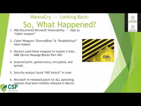 Ransomware Protection Services in Raleigh | CSP Inc, | WannaCry Ransomware