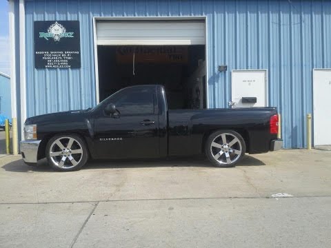 Reklez Pearland, 6/9 Drop Kits,HD Front End,NNBS, Silverado,22 TBSS Wheels Replicas, Tubs.