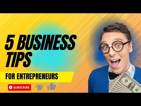 5 business tips | 5 business ideas