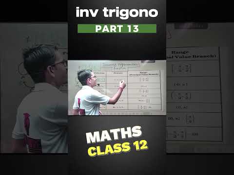 Inv trigono PART 13 #inversetrignometry #cbseboard #cbsemaths #cbseclass12