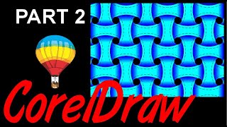 Corel Draw Tips & Tricks Cool Woven Pattern Part 2 add a little Flare