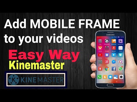 How to add mobile frame to screen recorded YouTube videos (kinemaster)
