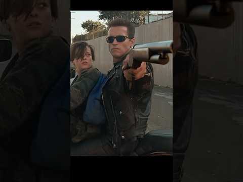 Terminator 2 - Truck Chase Scene - Arnold Schwarzenegger #shorts