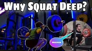 Why I Squats Deep! As A Weak Guy You Must Go Deeper! Mr Squatter 