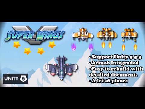 Super Wings - Planes Shooter - Unity Source code